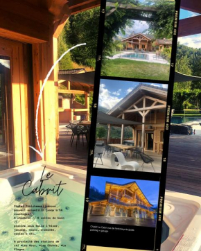 Chalet savoyard d'exception avec piscine chauffée